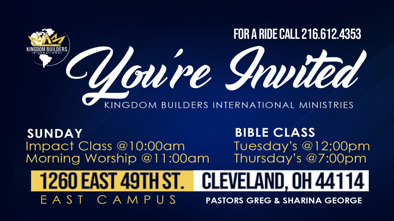 Kingdom Builders International Ministries Online And Mobile Giving App Made Possible By Givelify
