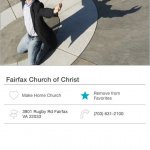 Fairfax Church of Christ Mobile Giving App