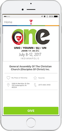 Disciples of Christ Givelify profile