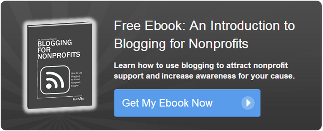 Free Ebook: An Introduction to Blogging for Nonprofits