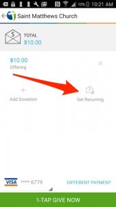 Recurring Donations for Android