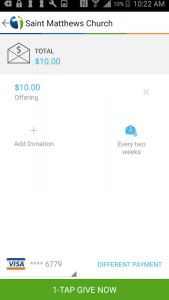 Recurring Donations for Android